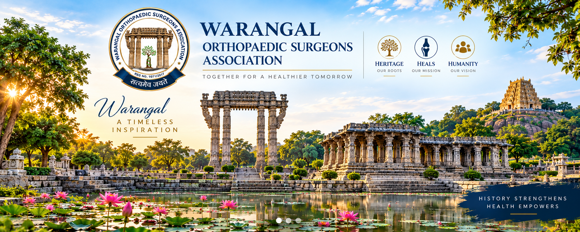 Warangal Orthopaedic Surgeons Association Emblem